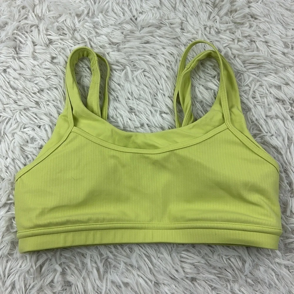 Lululemon Love to Layer Bra Yellow